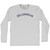 Delawarean Adult Cotton Long Sleeve T-shirt - Grey Heather