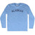 Alaskan Adult Tri-Blend Long Sleeve T-shirt - Athletic Blue