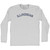 Illinoisian Adult Cotton Long Sleeve T-shirt - Grey Heather