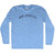 New Jerseyite Adult Tri-Blend Long Sleeve T-shirt - Athletic Blue