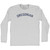 Oregonian Adult Cotton Long Sleeve T-shirt - Grey Heather