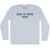 Stay At Home Wife Adult Tri-Blend Long Sleeve T-shirt - Athletic White