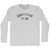 Don't F ck It Up Adult Cotton Long Sleeve T-shirt - Grey Heather