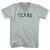 Texas Adult Tri-Blend V-neck T-shirt - Athletic Cool Grey