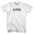 DIXON Womens Cotton Junior Cut T-Shirt - White