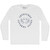 Introvert Group Therapy Adult Cotton Long Sleeve T-shirt - White