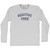 Additive Free Adult Cotton Long Sleeve T-shirt - Grey Heather