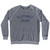 Elephant Brain Adult Tri-Blend Sweatshirt - Athletic Grey