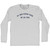 My Girlfriend Made Me Do This Adult Cotton Long Sleeve T-shirt - Grey Heather