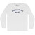 Where's My Arc Paulie Adult Cotton Long Sleeve T-shirt - White