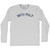 With Pulp Adult Cotton Long Sleeve T-shirt - Grey Heather