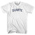 DUDLEY Adult Cotton T-shirt - White