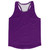 Purple Medium Blank No Ultras Brand Logo Running Track Tops Made In USA