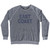 East Coast (No Arch) Adult Tri-Blend Sweatshirt - Athletic Grey