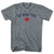Do What You Heart Adult Tri-Blend T-shirt - Athletic Grey