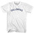 Cullowhee Womens Cotton Junior Cut T-Shirt - White