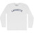 Lafayette Adult Cotton Long Sleeve T-shirt - White