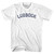 Lubbock Adult Cotton T-shirt - White