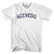 ACEVEDO Womens Cotton Junior Cut T-Shirt - White