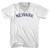 Newark Adult Tri-Blend V-neck T-shirt - White