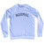 Normal Adult Tri-Blend Sweatshirt - White