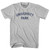 University Park Adult Cotton T-shirt - Cool Grey