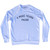 4 More Years Pause Adult Tri-Blend Sweatshirt - White