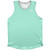 Blank Blue Mint Athletic Tank Top