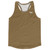 Blank Brown Yellow Running Racerback Singlet Track Tops Made In USA