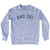 End DEI Adult Tri-Blend Sweatshirt - Grey Heather