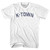 K-Town Womens Cotton Junior Cut T-Shirt - White