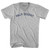 Palm Desert Adult Cotton V-neck T-shirt - Grey Heather