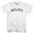 Wolves Womens Cotton Junior Cut T-Shirt - White