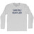 Two-Bit Hustler Adult Cotton Long Sleeve T-shirt - Grey Heather