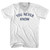 You Never Know Adult Tri-Blend V-neck T-shirt - White