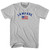 Lawfare American Flag Adult Cotton T-shirt Cool Grey