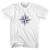 Compass Rose Youth Cotton T-shirt White