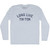 Long Live Tik-Tok Adult Tri-Blend Long Sleeve T-shirt - Athletic White