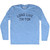 Long Live Tik-Tok Adult Tri-Blend Long Sleeve T-shirt - Athletic Blue