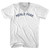 Menlo Park Adult Tri-Blend V-neck T-shirt - White