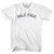 Pale Face Womens Cotton Junior Cut T-Shirt - White
