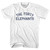 The Forty Elephants Womens Cotton Junior Cut T-Shirt - White