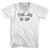 The Jig Is Up Adult Tri-Blend V-neck T-shirt - White
