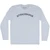 Styracosaurus Adult Tri-Blend Long Sleeve T-shirt - Athletic White