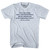 It Is Not Death That A Man Should Fear - Marcus Aurelius Adult Tri-Blend T-shirt - Athletic White