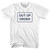 Out Of Order Sign Womens Cotton Junior Cut T-Shirt - White