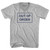 Out Of Order Sign Adult Cotton V-neck T-shirt - Grey Heather