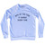 60% Of The Time It Works Every Time Adult Tri-Blend Sweatshirt - White