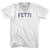 Fetti Adult Tri-Blend V-neck T-shirt - White
