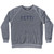 Fetti Adult Tri-Blend Sweatshirt - Athletic Grey